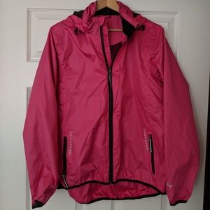 Pink Windbreaker Jacket
